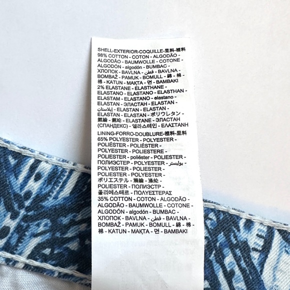 Desigual high rise skinny Exotic jeans - Picture 13 of 14